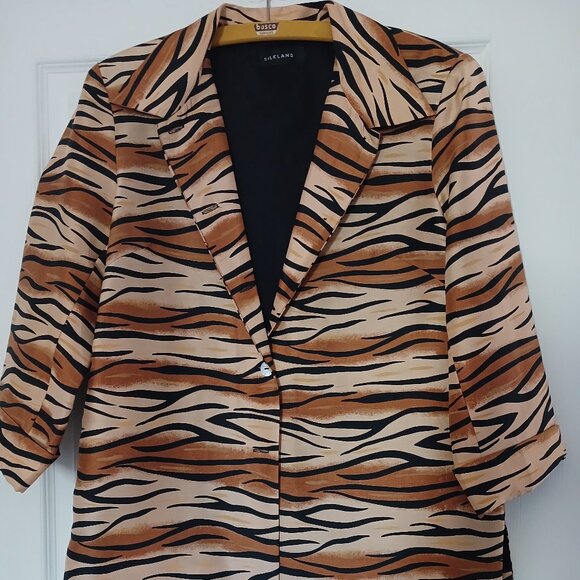 Silkland Blazer Animal Print - Picture 1 of 6